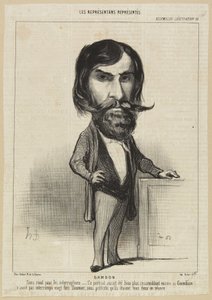 "Gambon" tekijältä Honoré Daumier