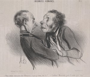 Inhimilliset heikkoudet, ei. 1 tekijältä Honoré Daumier