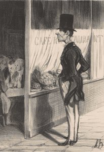Minulla on kolme senttiä tekijältä Honoré Daumier