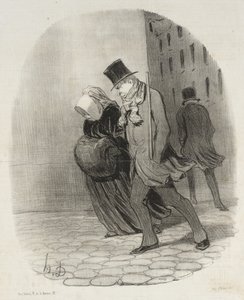 Kunnon porvarit (vedossarja) tekijältä Honoré Daumier