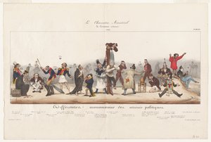 Ministeriöiden Charenton tekijältä Honoré Daumier