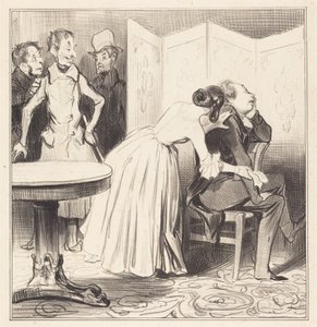Chevalier des Adrets on rakastaja... tekijältä Honoré Daumier