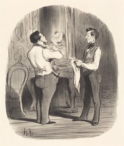 Päivä, jolloin on tehtävä valloitus tekijältä Honoré Daumier