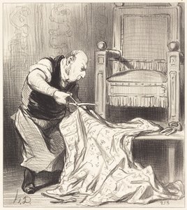 Uusi kruununpehmustaja... tekijältä Honoré Daumier