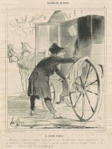 Le groom julkinen tekijältä Honoré Daumier