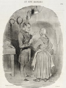 Munan keltuaista ei ole vatkaistu tarpeeksi... tekijältä Honoré Daumier