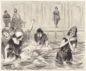 Kahlaavat naiset tekijältä Honoré Daumier