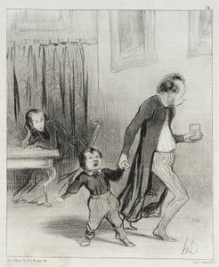 Sinisukat (kuvasarja) tekijältä Honoré Daumier