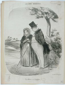 Chateau ja Espagne tekijältä Honoré Daumier