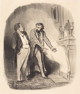 Mutta herra omistaja, katso... tekijältä Honoré Daumier