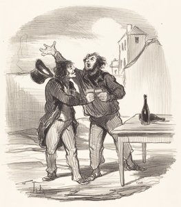 Jäsen... 10. joulukuuta ottaen... tekijältä Honoré Daumier