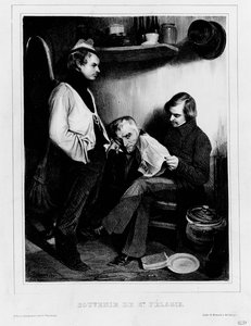 Muistoja Sainte-Pelagiesta tekijältä Honoré Daumier