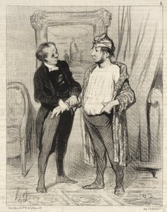 Rakkaani, vakuutan sinulle, että minä sinua... tekijältä Honoré Daumier