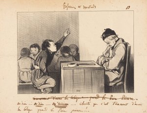 Hyvä herra ... kuinka kiusallista onkaan kärsiä koliikista, kun ... tekijältä Honoré Daumier