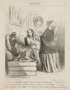 Eikö olekin totta, että tämä tragedia sisältää kauniita kohtia... tekijältä Honoré Daumier