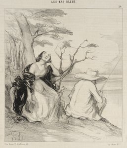 Voi tuskaa!... olin uneksinut... aviomiehestä... tekijältä Honoré Daumier