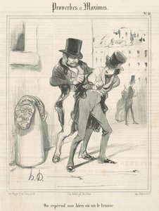 Otamme omaisuutemme takaisin tai löydämme sen tekijältä Honoré Daumier