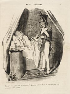 Kyllä, rakas ystävä, mustasukkainen niin paljon kuin haluat!... tekijältä Honoré Daumier