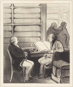 Kyllä, hyvä herra Badoulard, minä aion... tekijältä Honoré Daumier