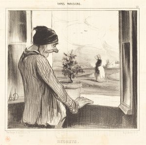 pahoittelee tekijältä Honoré Daumier