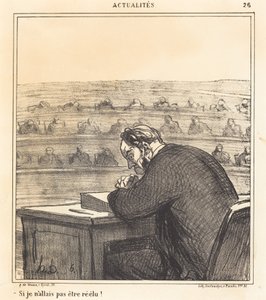 Jos minua ei valittaisi uudelleen! tekijältä Honoré Daumier
