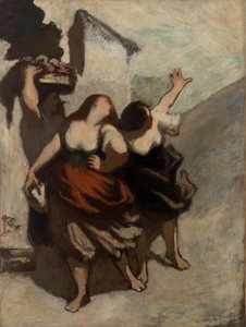 Ribaldit (Les Ribaudes) tekijältä Honoré Daumier