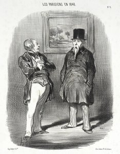 Kas vain... En tunnistanut sinua... tekijältä Honoré Daumier
