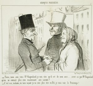 Katso, ystäväni, tässä on herra Chapoulard... tekijältä Honoré Daumier