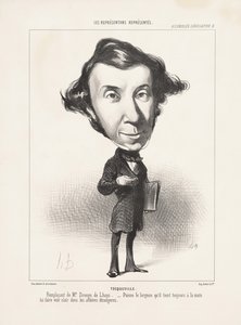 Tocqueville, 1849 tekijältä Honoré Daumier