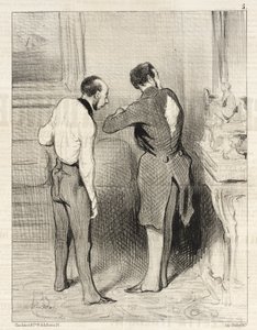 Tuo vaatteesi sopii minulle, lainaan sitä sinulta... tekijältä Honoré Daumier