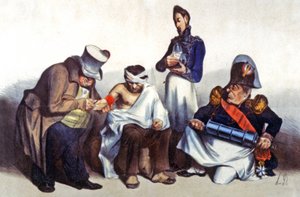 Ranskan kohtelu vuoden 1830 vallankumouksen jälkeen tekijältä Honoré Daumier
