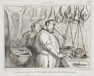 Pariisin teurastajien surumielisyys...