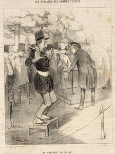 Sähköistetty soturi tekijältä Honoré Daumier