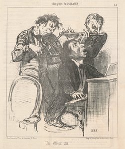 Kamala kolmikko tekijältä Honoré Daumier