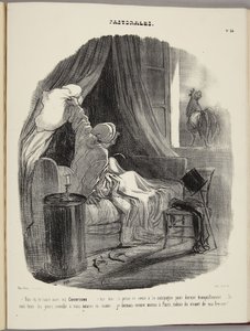 Lopetatko jo tuon kukkokiekuun... tekijältä Honoré Daumier