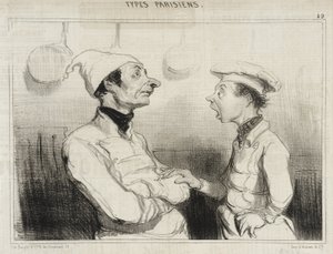 Tiedättehän sen sienen, josta puhuitte... tekijältä Honoré Daumier