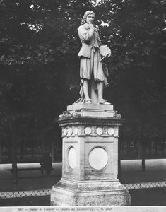 Taidemaalari Eustache Le Sueur, 1853 (marmori)