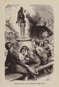 Kuvitus kuvitukseen Un Bon Petit Diable (kaiverrus)