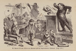 Kuvitus teokseen Un Bon Petit Diable (kaiverrus)