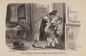 Kuvitus teokseen Un Bon Petit Diable (kaiverrus)