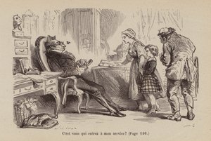 Kuvitus teokseen Un Bon Petit Diable (kaiverrus)