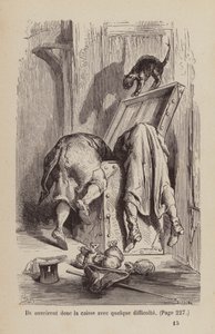 Kuvitus teokseen Un Bon Petit Diable (kaiverrus)