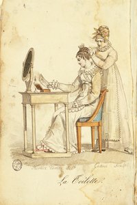 WC, "Almanach des Modes"