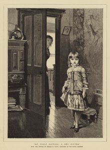 Ensimmäinen istumani, ujo hoitaja tekijältä Horace Henry Cauty
