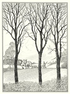 Maaliskuu (litografia) tekijältä Horace J. Knowles