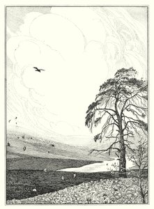 Lokakuu (litografia) tekijältä Horace J. Knowles