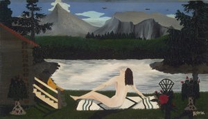 Lady of the Lake, n. 1936-39 (öljy kankaalle)