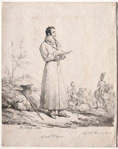 Antoine Charles Horace Vernet, nimeltään Carle tekijältä Emile Jean Horace Vernet