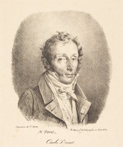 Carle Vernetin rintakuva tekijältä Horace Vernet