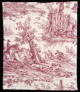La Route de Jouy (Tie Jouyyn) (sisustuskangas) (Furnishing Fabric)